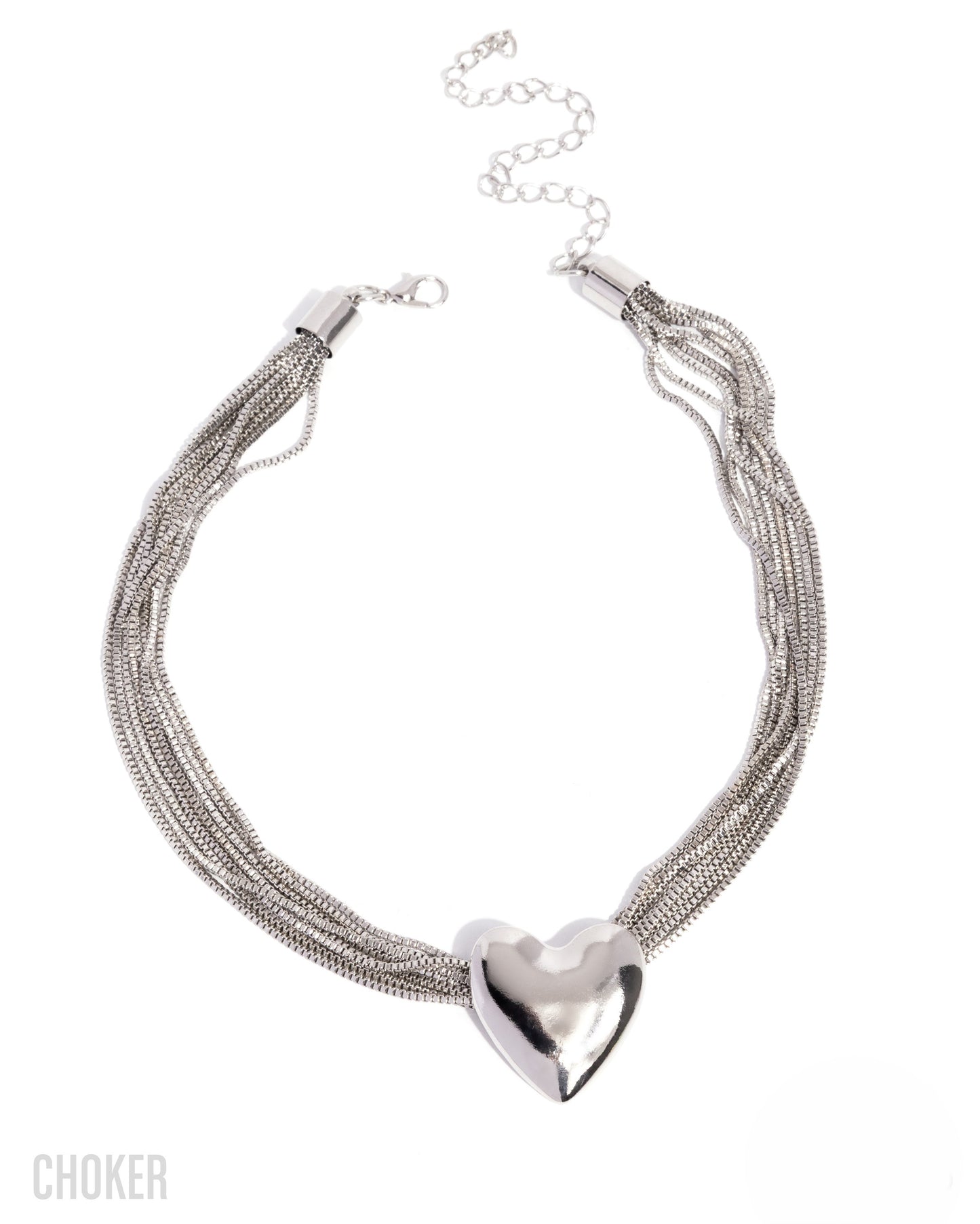 Gathered Galentine - Silver - by Paparazzi