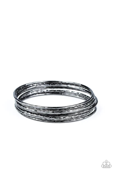 Thanks for GLISTENING - Black - By Paparazzi