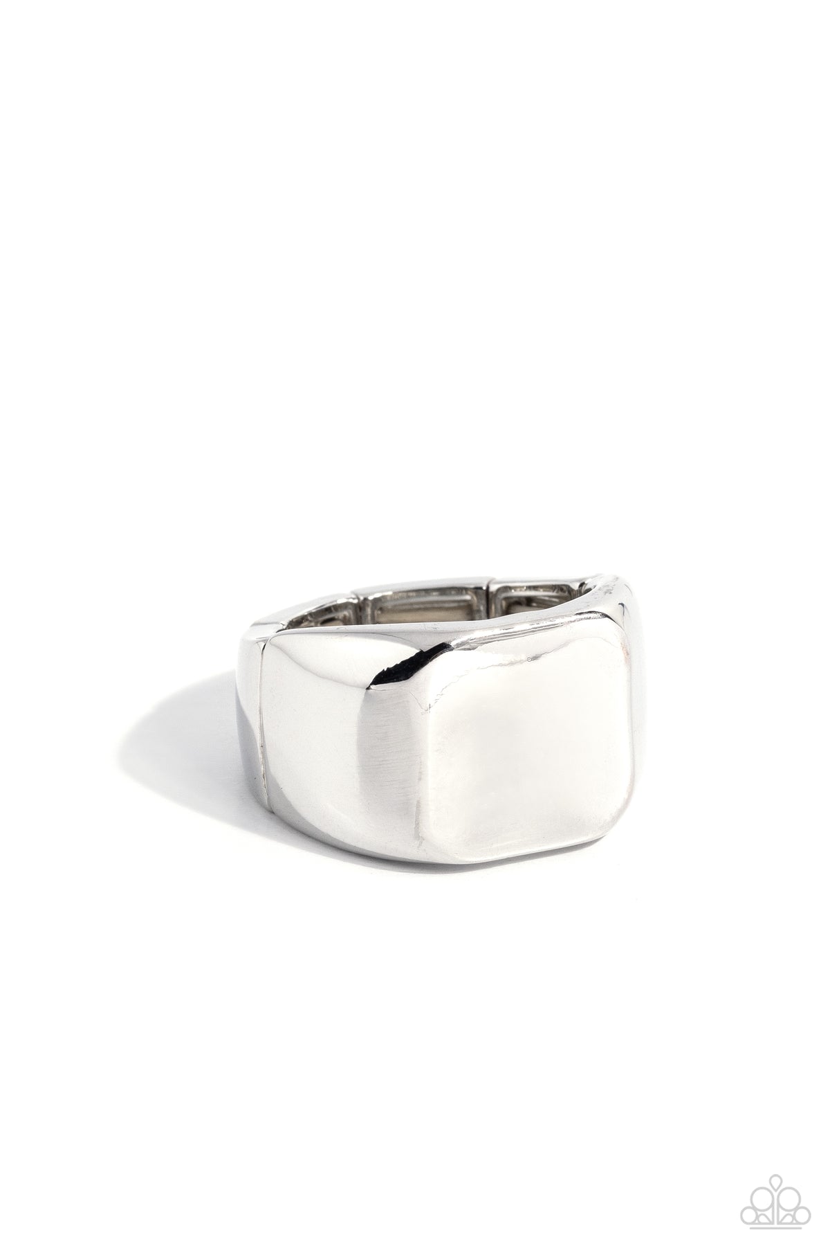 Blanked Out - Silver - By Paparazzi