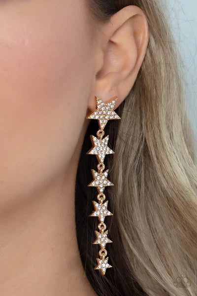 Americana Attitude - Gold - By Paparazzi