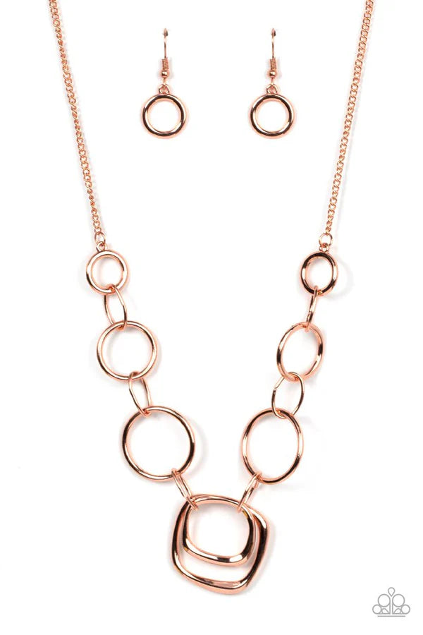 Linked Up Luminosity - Copper - by Paparazzi