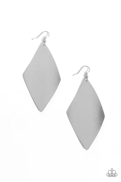 Retro Rally - Silver - by Paparazzi