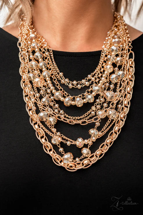 Zi Necklace - Reminiscent - by Paparazzi