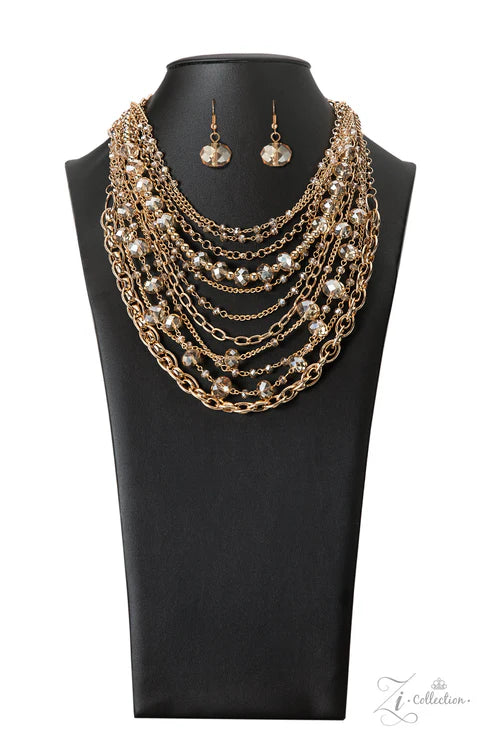Zi Necklace - Reminiscent - by Paparazzi