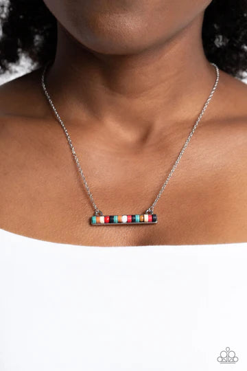 Barred Bohemian - Multi - By Paparazzi