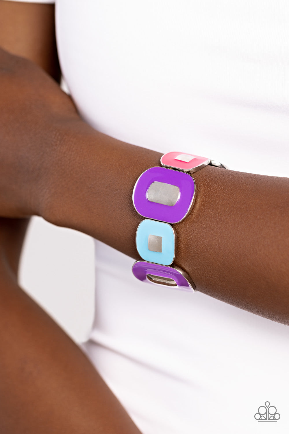 Painted Pairing - Purple - Bracelet