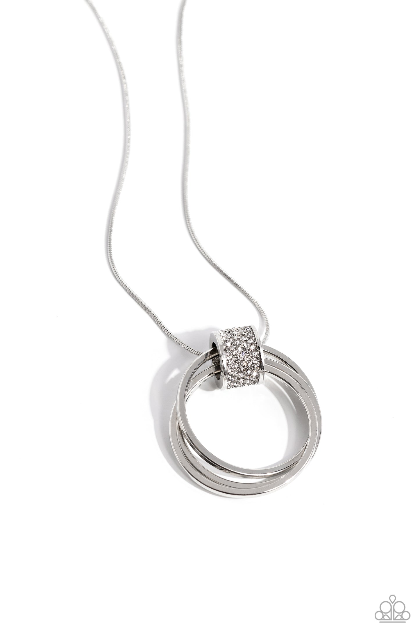 In The Swing of RINGS - White - by Paparazzi