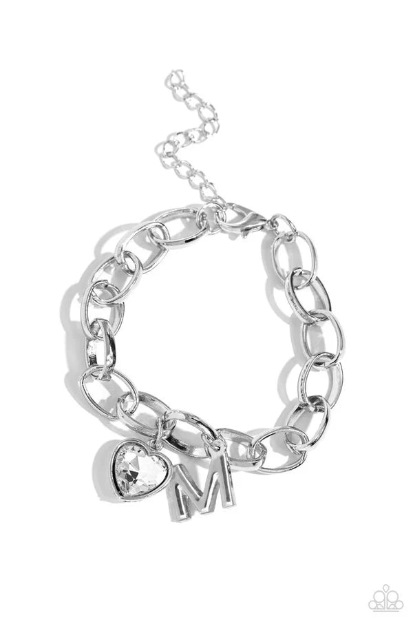 Guess Now It's INITIAL - White - M - by Paparazzi