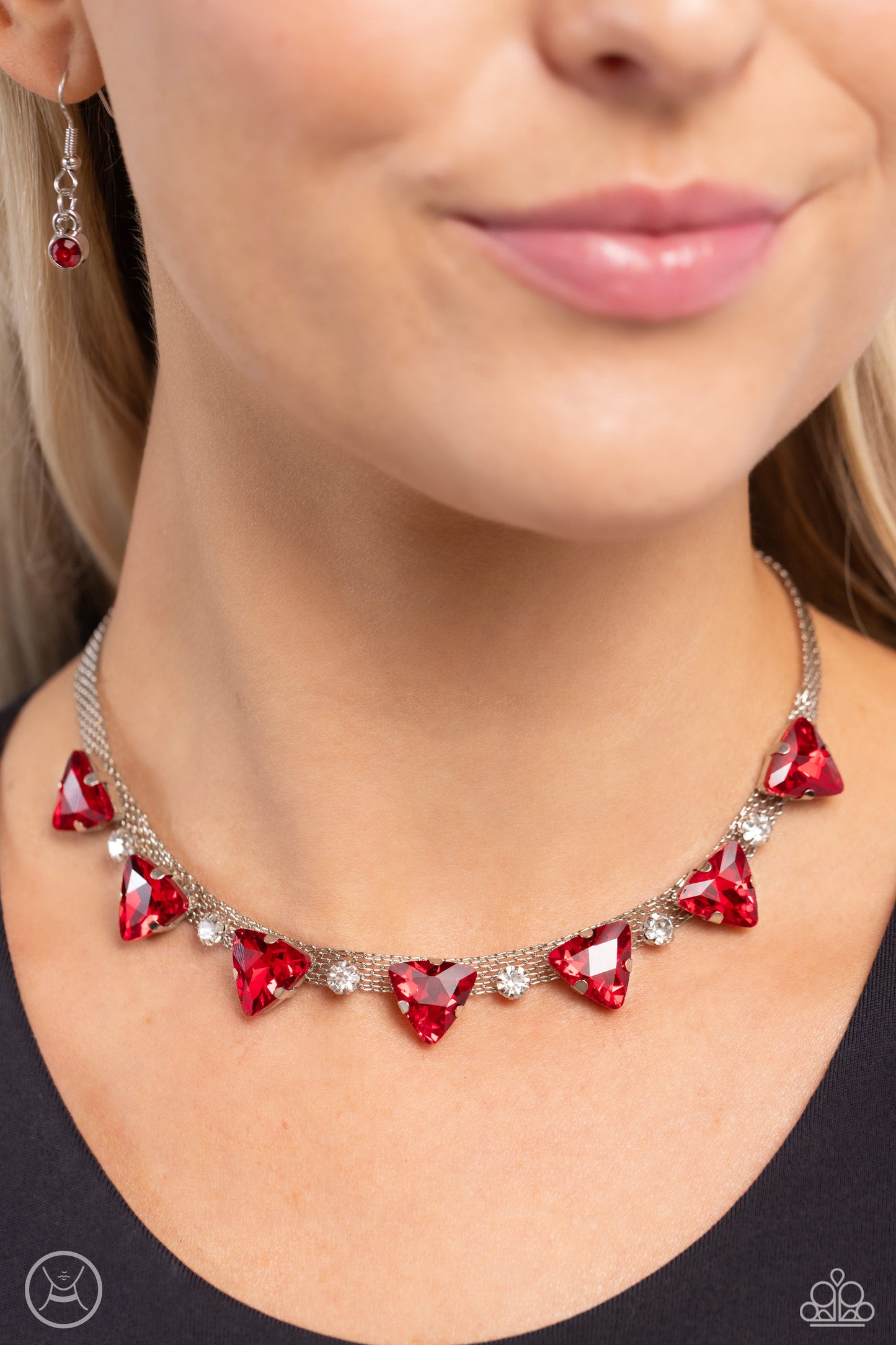 Strands of Sass - Red - by Paparazzi