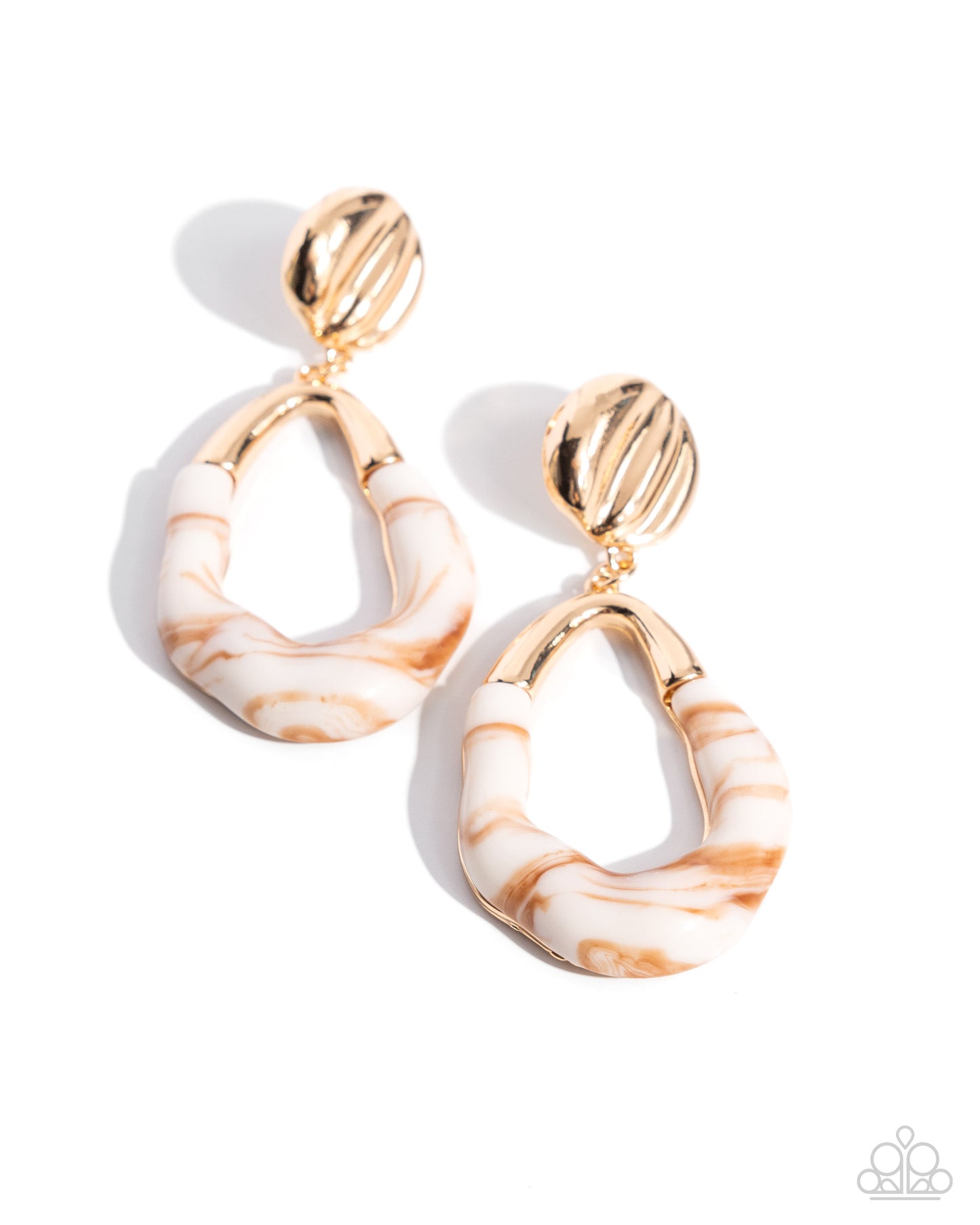 High-Sheen Swirls - Gold - by Paparazzi