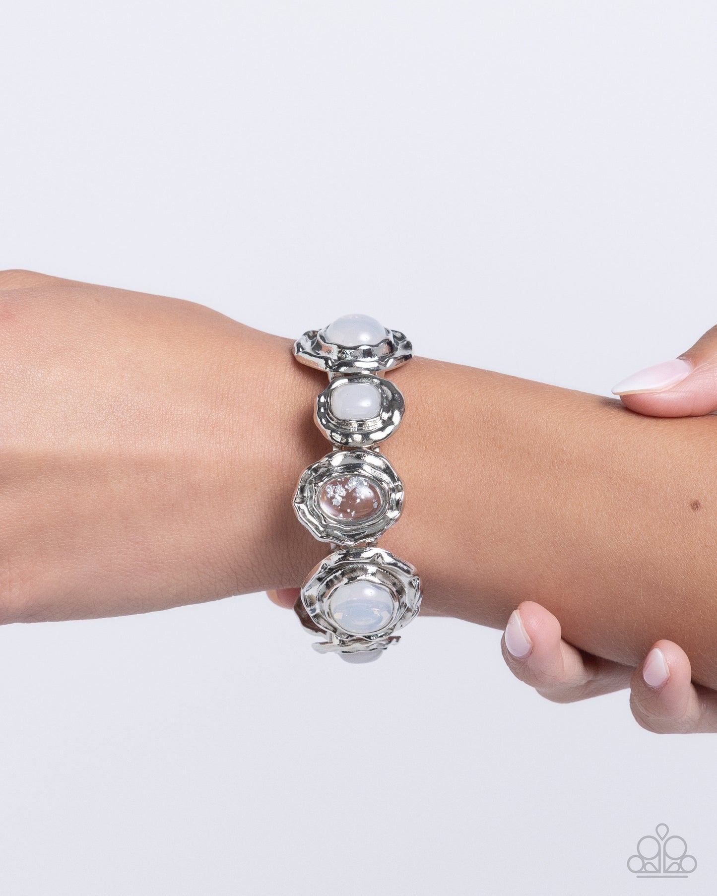Hammered High - White - by Paparazzi