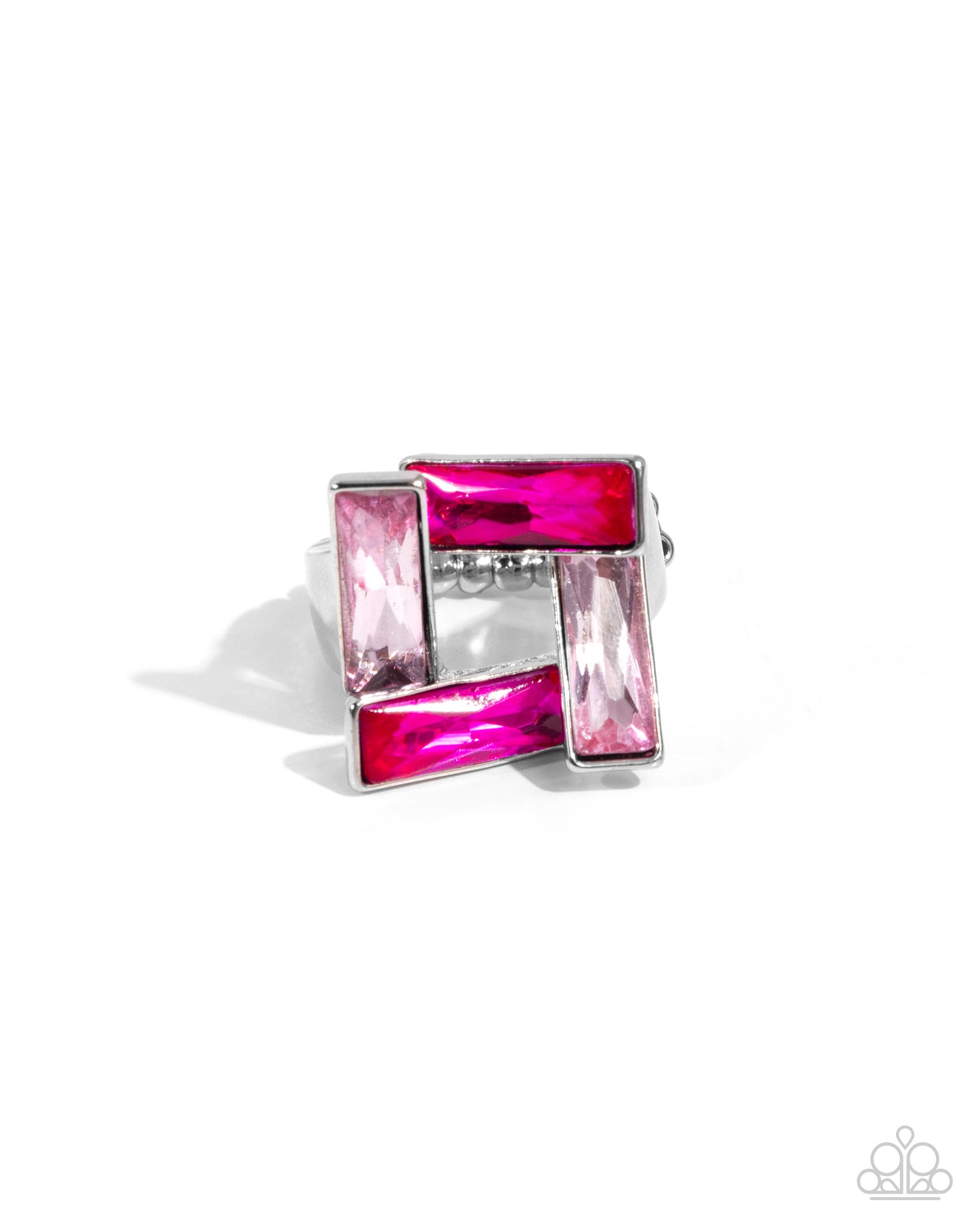 Sinuous Square - Pink - by Paparazzi