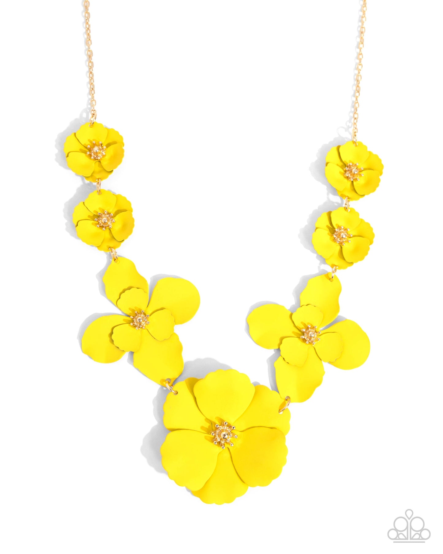 Arranged Aria - Yellow - by Paparazzi
