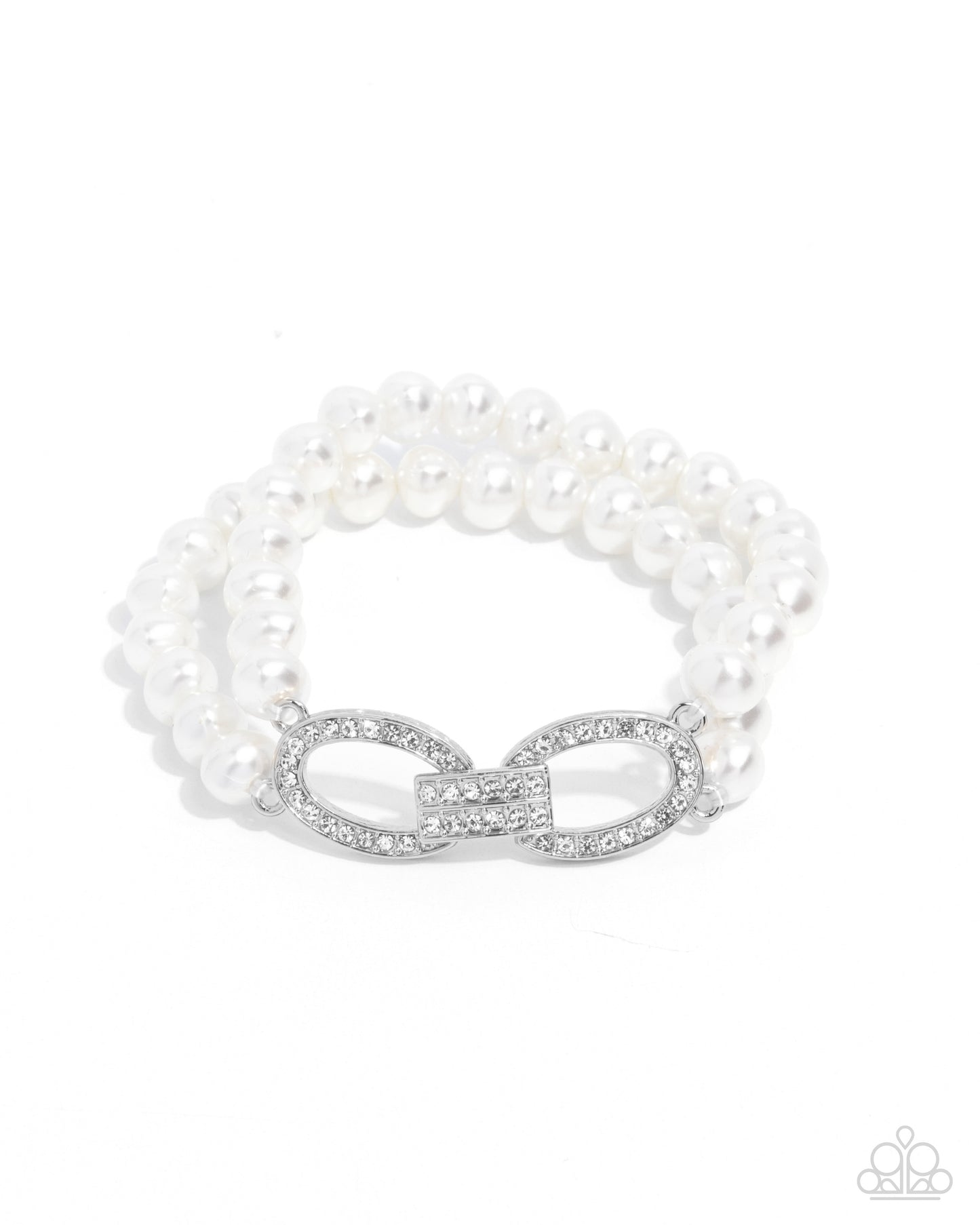 Fancy-Free Fanfare - White - by Paparazzi