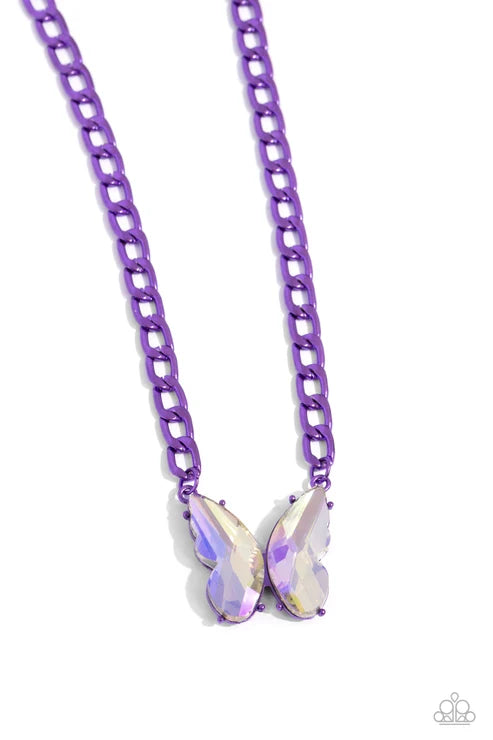 Fascinating Flyer - Purple - by Paparazzi