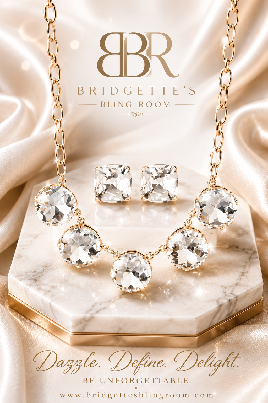 The Limelight Set - Gold - The Set Room - by Bridgette