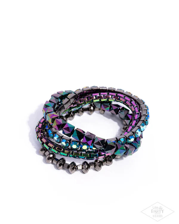 Punk Pattern - Multi - Black Diamond Life of The Party