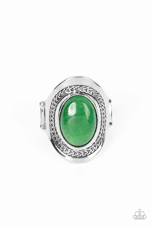 Rockable Refinement - Green - by Paparazzi