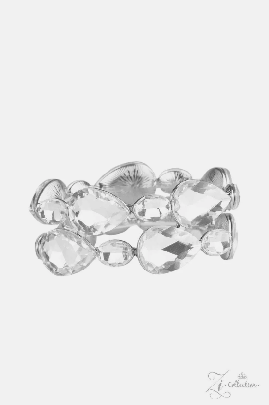 2022 Zi Bracelet - Destined to Dazzle - by Paparazzi