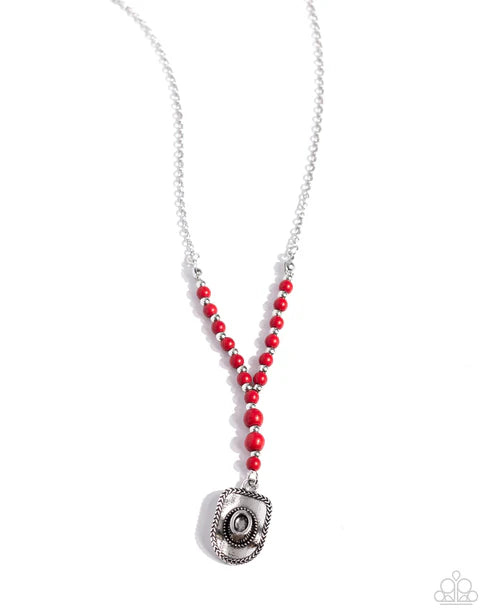 Southern Sheen - Red - by Paparazzi