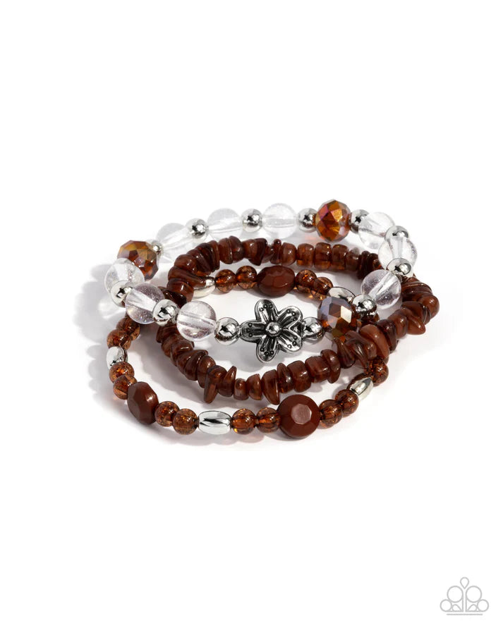 Spellbound Stack - Brown - by Paparazzi