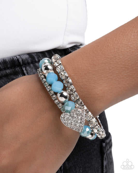 Heartfelt Heiress - Blue - by Paparazzi