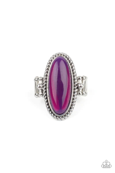 Oval Oasis - Purple - By Paparazzi