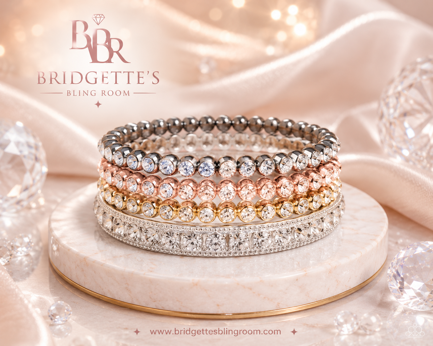 7 Figure Fab Stack - Bangles - The Set Room by Bridgette