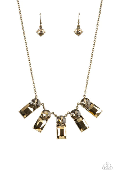 Celestial Royal - Brass - By Paparazzi