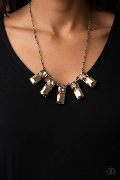 Celestial Royal - Brass - By Paparazzi