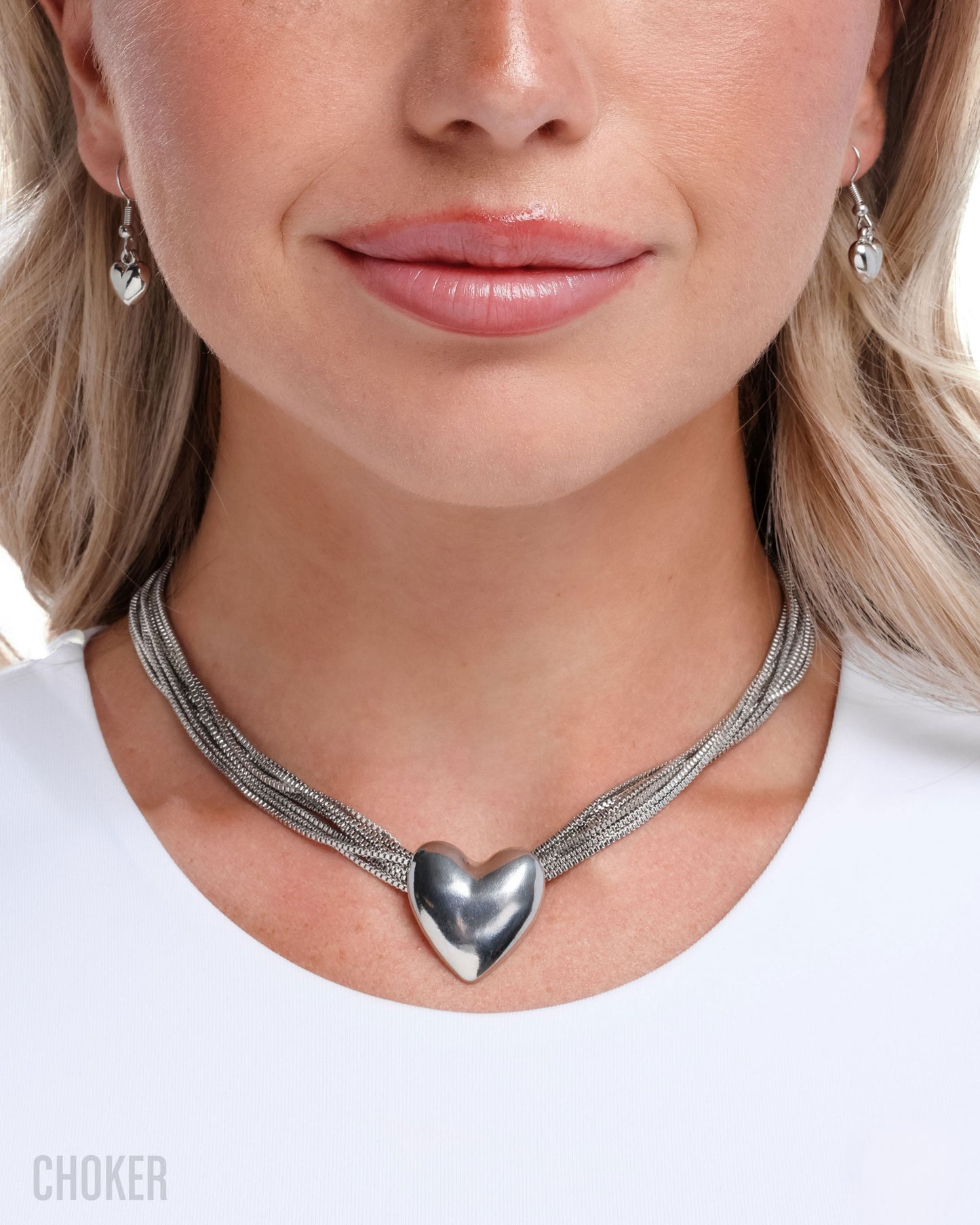 Gathered Galentine - Silver - by Paparazzi