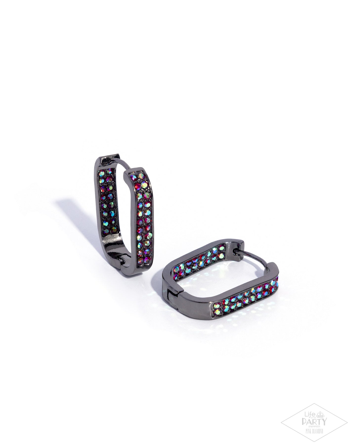 Sinuous Silhouettes - Red - by Paparazzi Pink Diamond Life of The Party