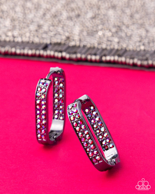 Sinuous Silhouettes - Red - by Paparazzi Pink Diamond Life of The Party