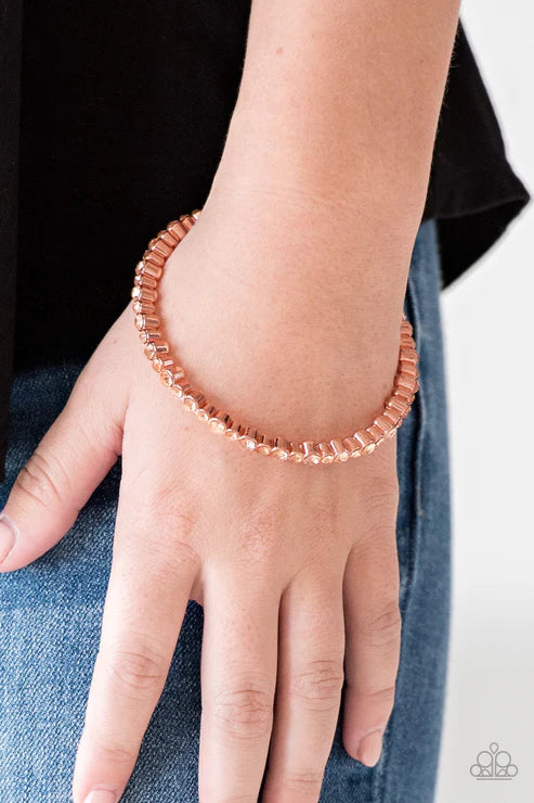 Seven Figure Fabulous - Copper - by Paparazzi