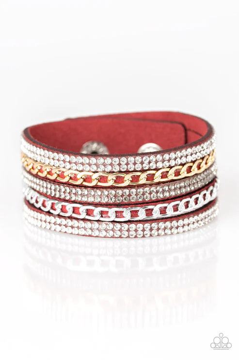 Fashion Fiend - Red - by Paparazzi