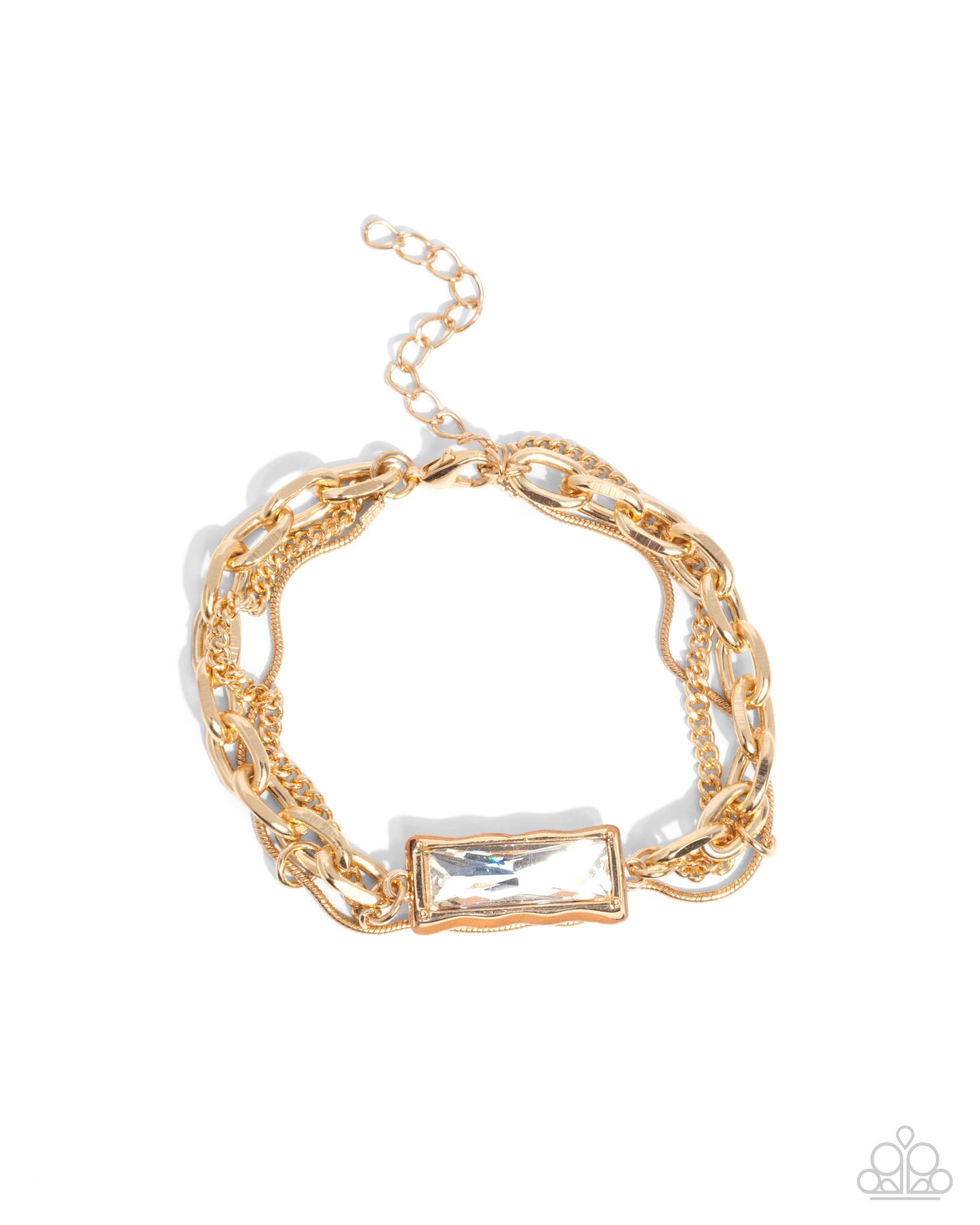 Grungy Gait - Gold - by Paparazzi