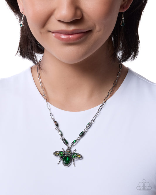 Neoclassical Novelty - Green - by Paparazzi