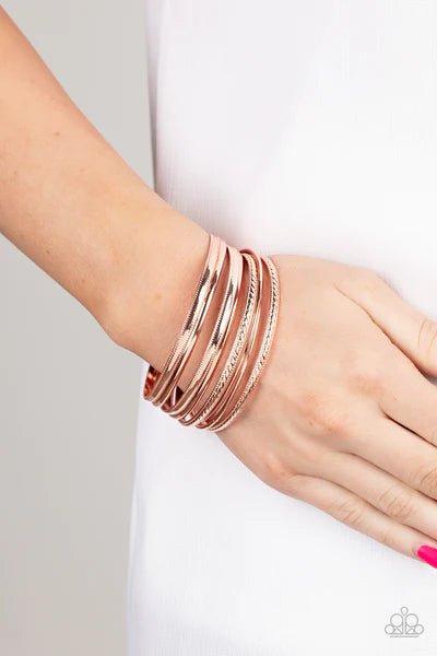 Stackable Shimmer - Copper - By Paparazzi