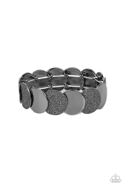 Demurely Disco - Black - By Paparazzi
