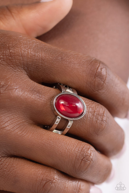 Opal Pools - Red - by Paparazzi