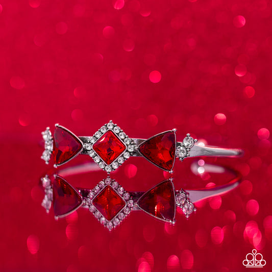 Strategic Sparkle - Red - By Paparazzi