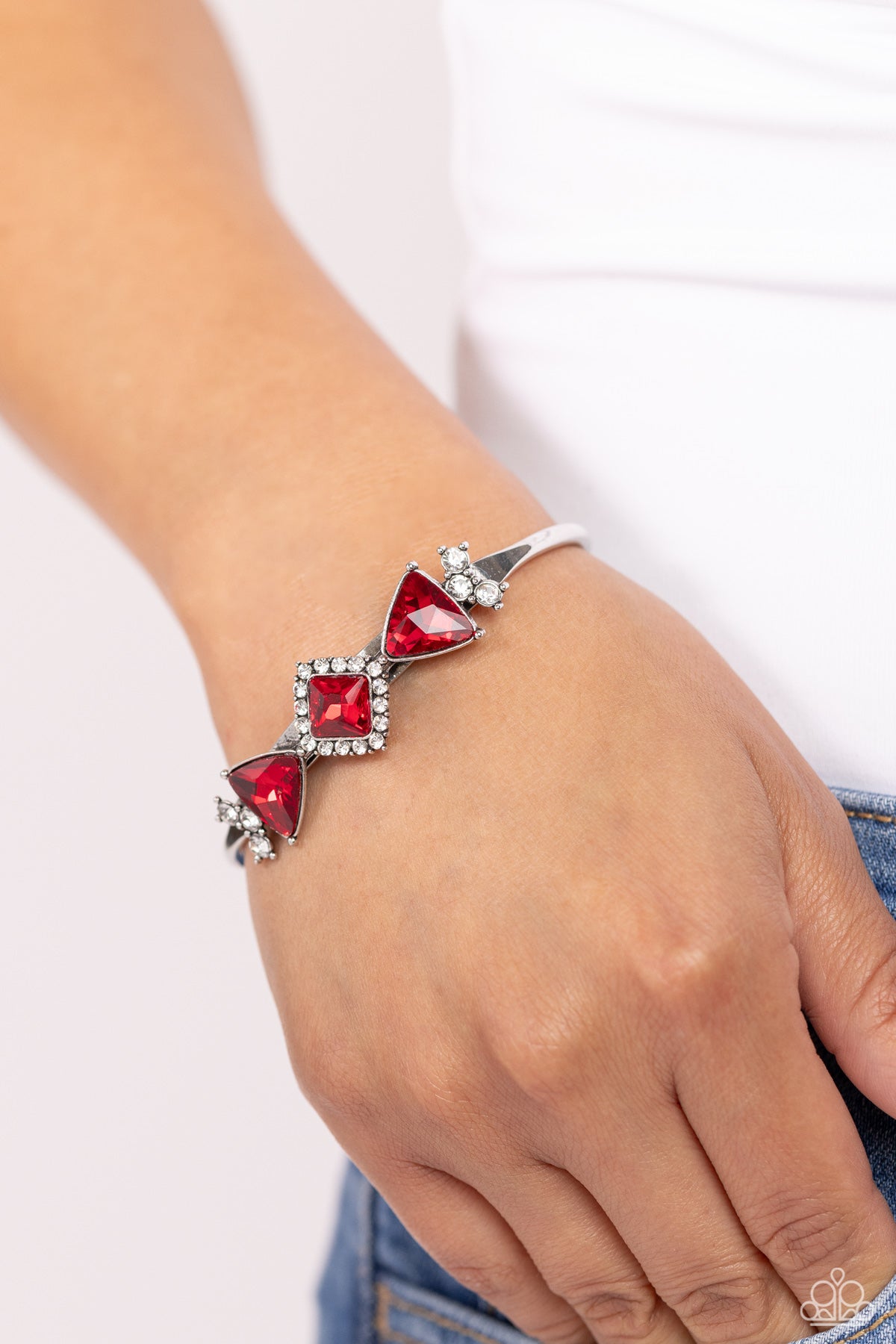 Strategic Sparkle - Red - By Paparazzi