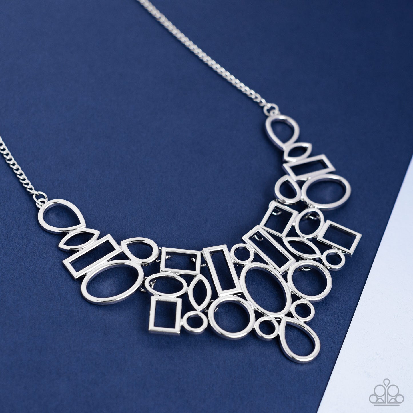 Geometric Grit - Silver - By Paparazzi