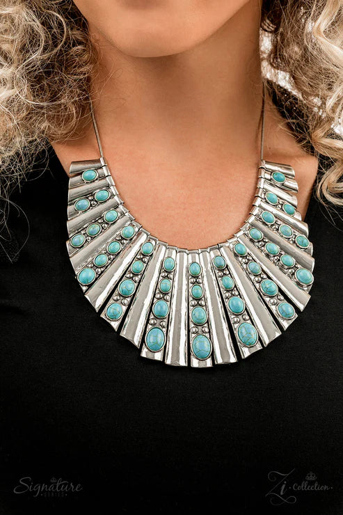 Zi Necklace - The Ebony - by Paparazzi
