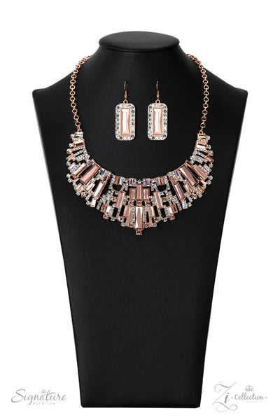 2022 Zi Necklace - The Debra - by Paparazzi