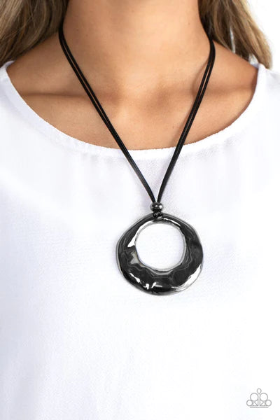 Tectonic Treasure - Black - By Paparazzi