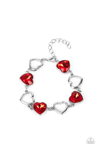 Sentimental Sweethearts - Red - By Paparazzi