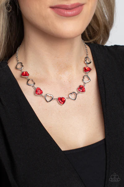 Contemporary Cupid - Red - By Paparazzi