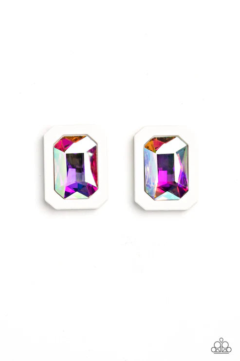 Edgy Emeralds - Multi - by Paparazzi
