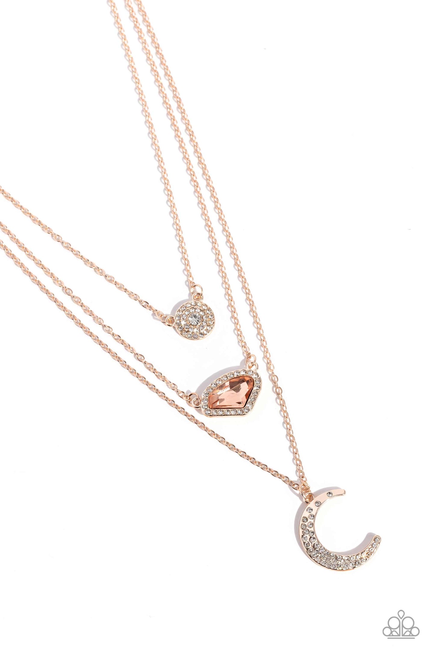 Lunar Lineup - Rose Gold - by Paparazzi